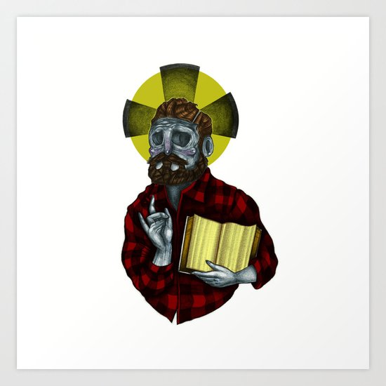 The Saint Art Print