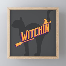 Witchin' Framed Mini Art Print