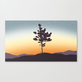 Sunset Drive in Kawartha Lakes Canvas Print