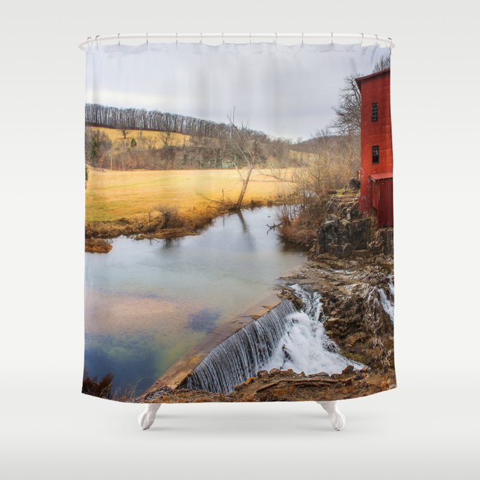 Dillard Mill Steelville Mo Shower Curtain By