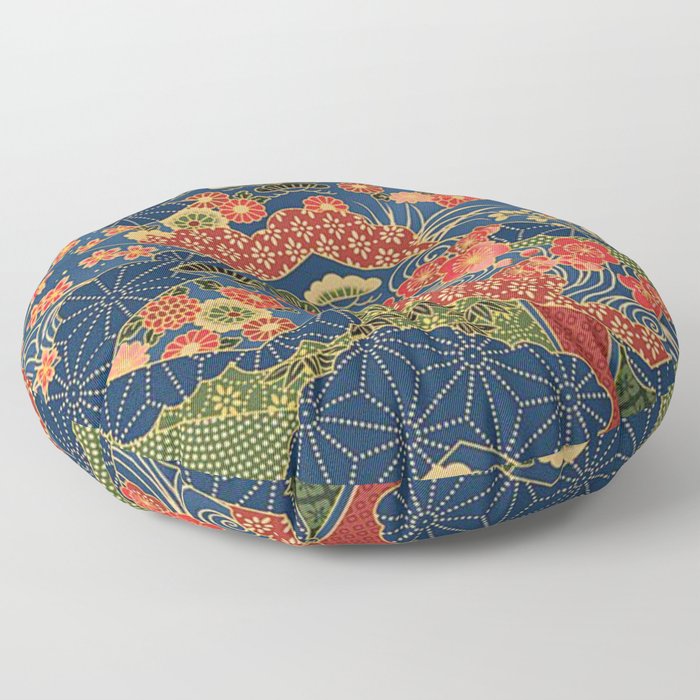 Japan Quilt Floor Pillow