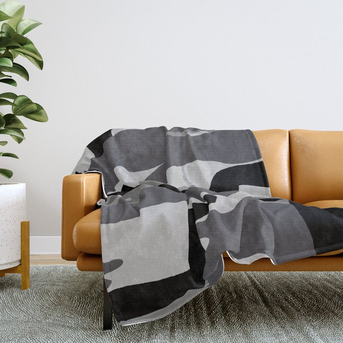 Grey on sale camo blanket