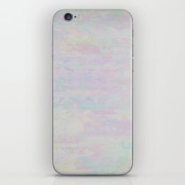 Soft grey texture with polarization iPhone Skin