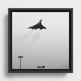Concorde Framed Canvas
