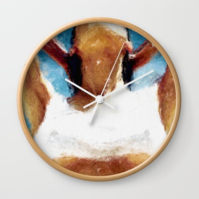 pointed 3 Wall Clock
