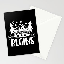 Adventure Begins Stationery Card