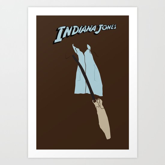 Indiana Jones Art Print