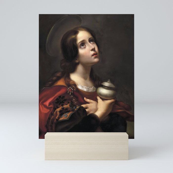  Carlo Dolci - Mary Magdalene Mini Art Print