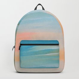 Fresh Colors Painterly Abstract Backpack