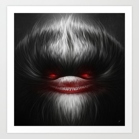 EVIL Art Print