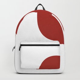 q (Maroon & White Letter) Backpack