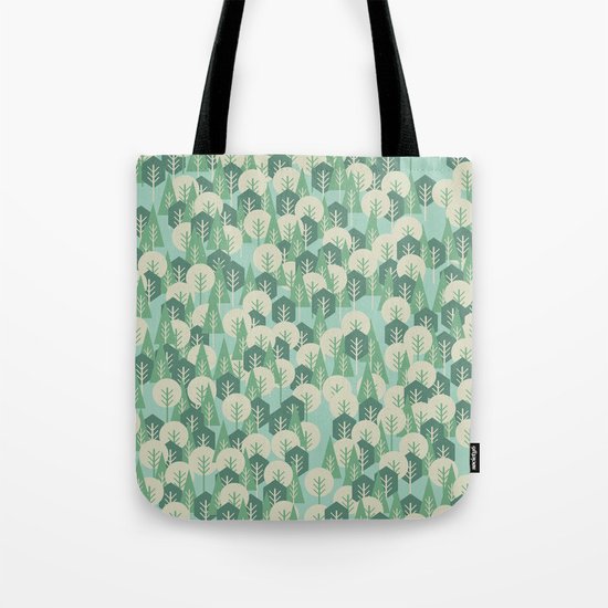 Geometric Woods Tote Bag