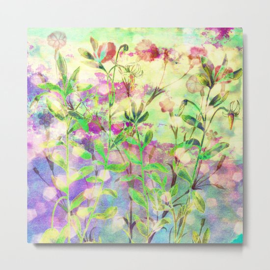simple flowers Metal Print