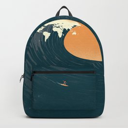 Surfing the World Backpack