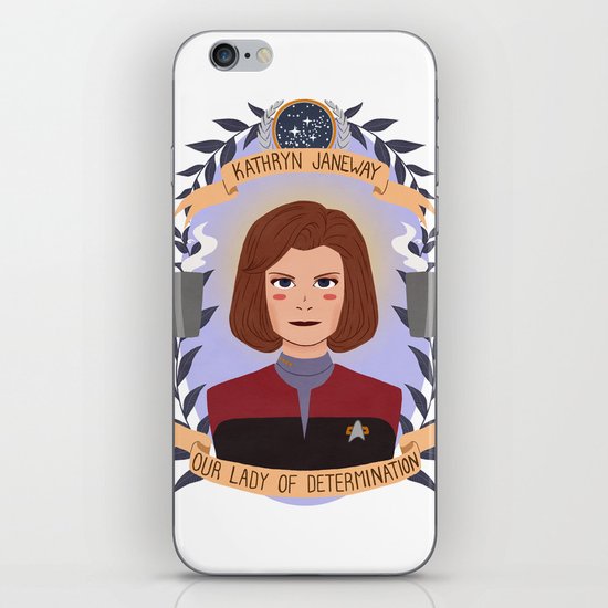 Kathryn Janeway iPhone & iPod Skin