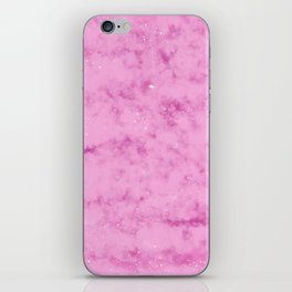 Pink Galaxy Watercolor iPhone Skin