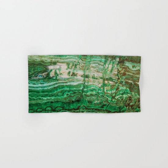 MINERAL BEAUTY - MALACHITE Hand & Bath Towel
