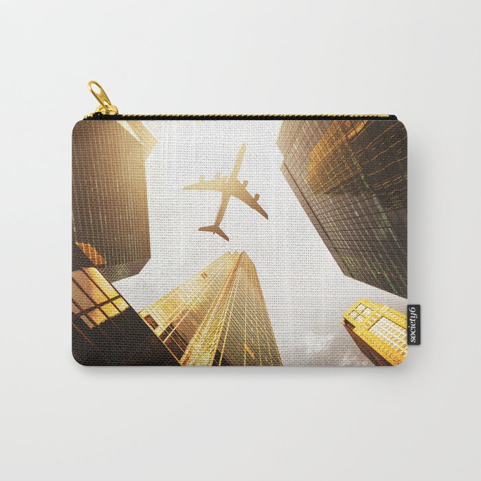 airplane in nyc Carry-All Pouch