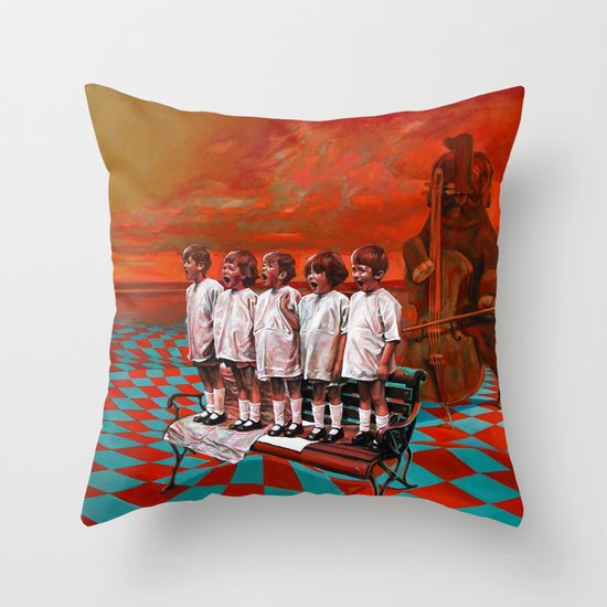 Sigur Throw Pillow