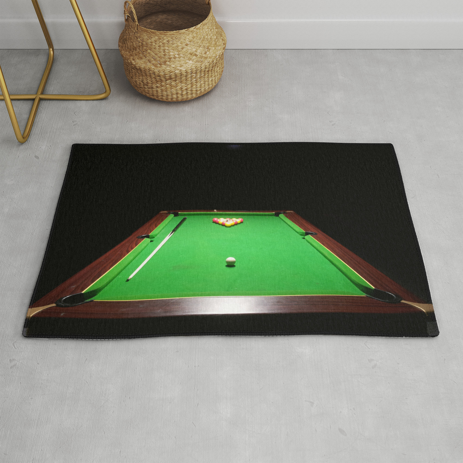 Pool Table Rug By Vector84 Society6, Pool Table Rugs