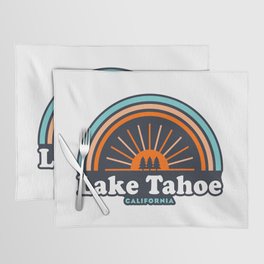 Lake Tahoe California Rainbow Placemat