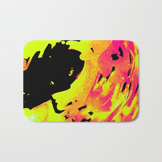 Solar Flare Wave Bath Mat