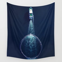 Fish Farming | Aerial Photography  Wall Tapestry