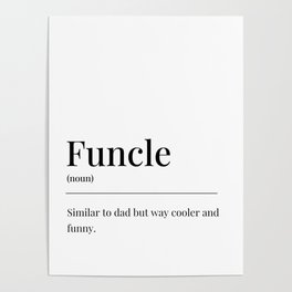 Funcle definiton Poster