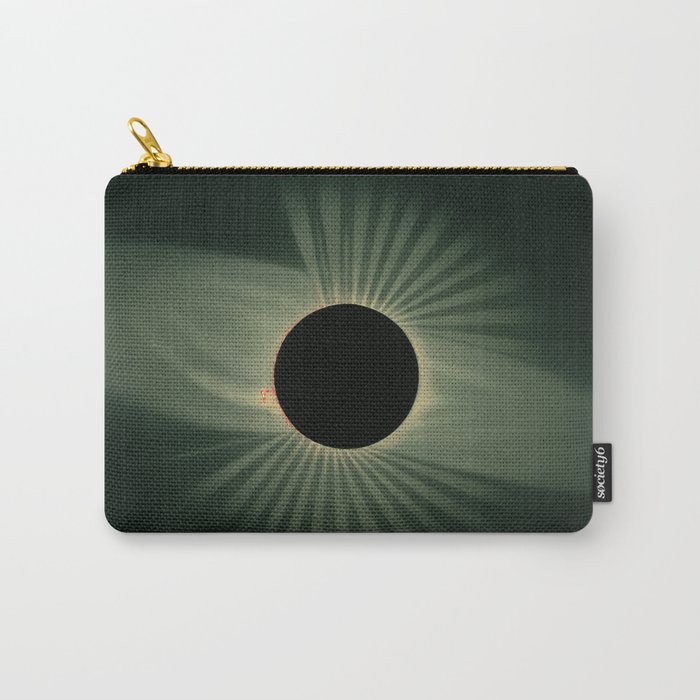 Total solar eclipse by Étienne Léopold Trouvelot (1878) Carry-All Pouch
