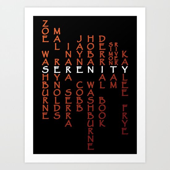 Part of the Crew Art Print