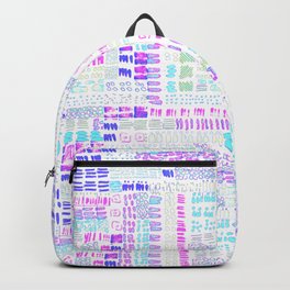 vaporwave simplicity ink marks hand-drawn collection Backpack