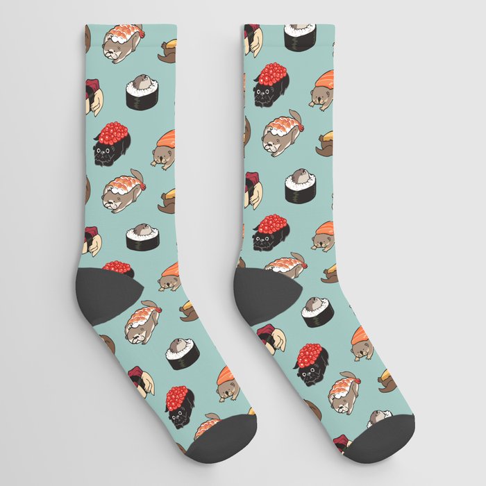 Sushi Otter Socks