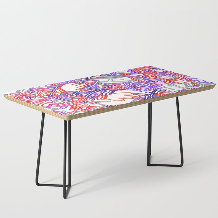 Funky Doodles Coffee Table By Bitart Funky Doodles Coffee Table By Bitart