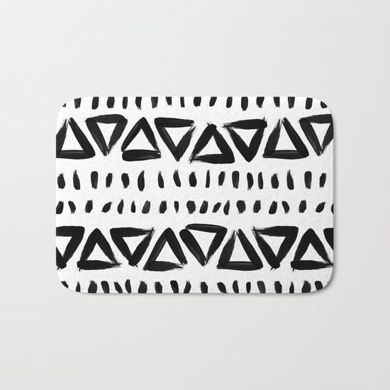 Brush Stroke Bath Mat