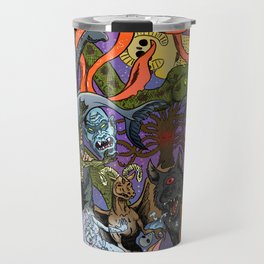 Cryptid Creatures and Mysterious Monsters Travel Mug