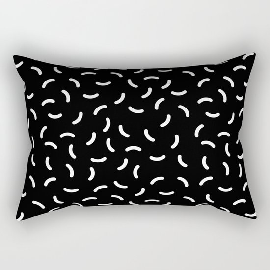 Memphis pattern 37 Rectangular Pillow