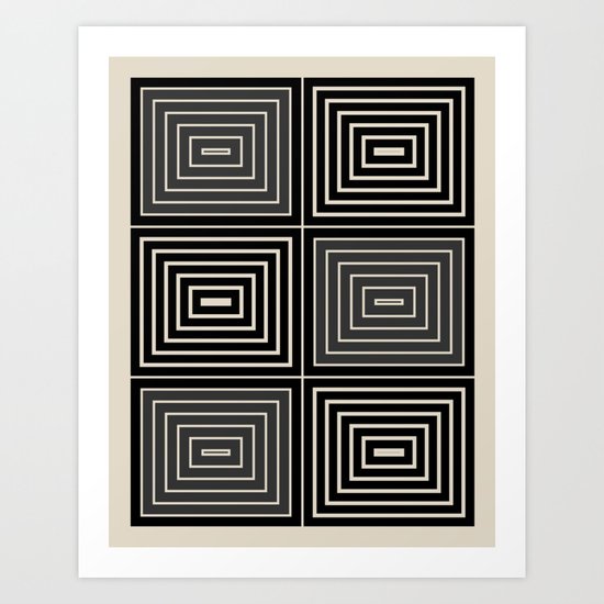 Geometry Art Print
