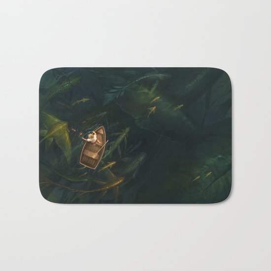 Fishing Bath Mat