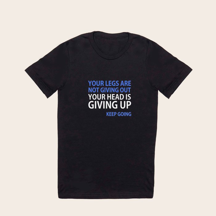 Inspirational running shop shirts
