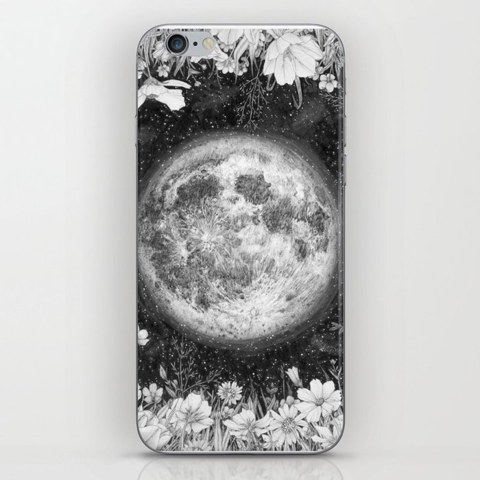 Midnight Moon in the Garden iPhone Skin