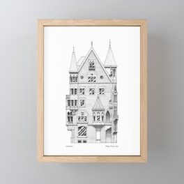 Hamburg 2 Framed Mini Art Print