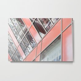 Thompson Center - Chicago Architecture Metal Print | Iconicchicago, Colorfulbuildings, Architecture, Chicago, Urban, Officedecor, Chicagobuildings, Pinkbuildings, Reflections, Color 