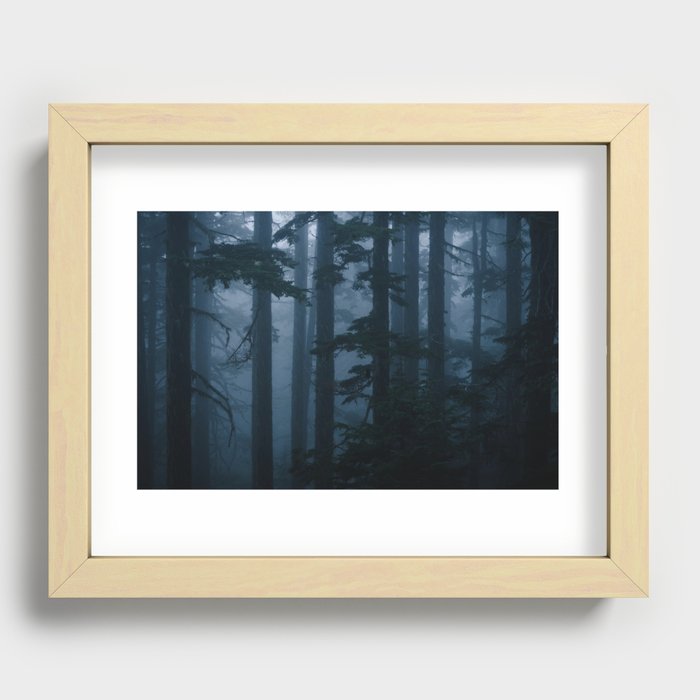Haunted Woods Recessed Framed Print