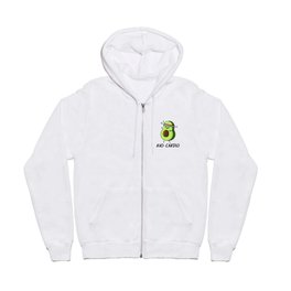 Avocardio Cute Avocado Pun Zip Hoodie