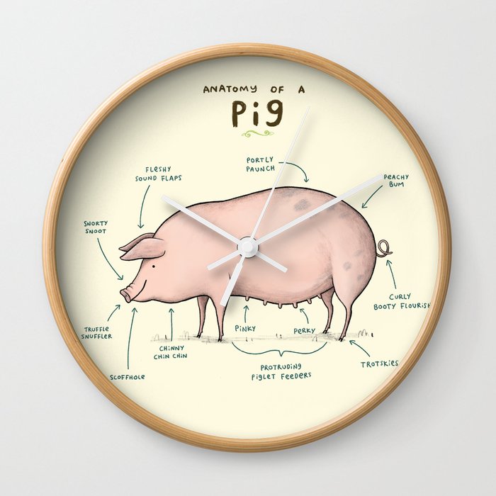 Anatomy of a Pig Wall Clock