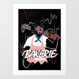 Bakerie Records Art Print