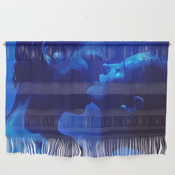 Blue Lovers Wall Hanging