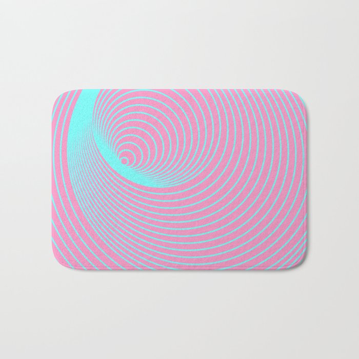 Frequent Repeating Rings Bath Mat