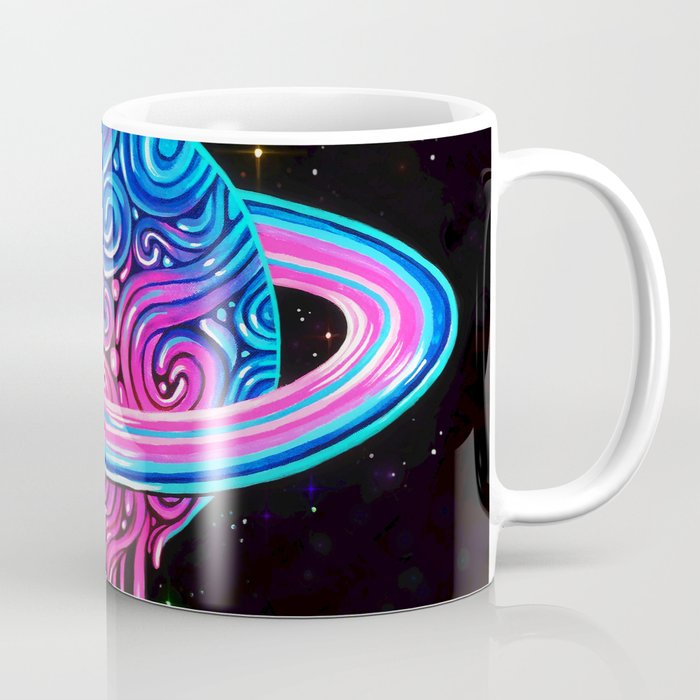 Drippy Saturn Coffee Mug
