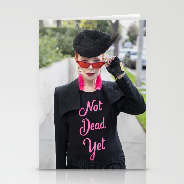 Not Dead Yet Stationery Cards
